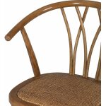 Silla Miel Madera-Ratán 55 X 50 X 81 Cm