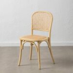 Silla Natural Madera De Olmo Salón 45 X 42 X 86 Cm
