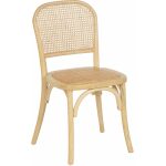 Silla Natural Madera De Olmo Salón 45 X 42 X 86 Cm