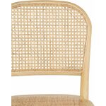 Silla Natural Madera De Olmo Salón 45 X 42 X 86 Cm