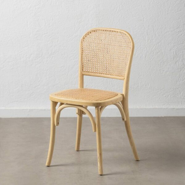Silla Natural Madera De Olmo Salón 45 X 42 X 86 Cm