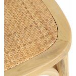 Silla Natural Madera De Olmo Salón 45 X 42 X 86 Cm