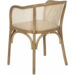 Silla Natural Madera-Ratán 56 X 58 X 77 Cm