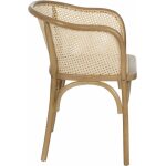 Silla Natural Madera-Ratán 56 X 58 X 77 Cm