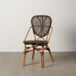 Silla Natural-Negro Madera 50 X 57 X 91 Cm