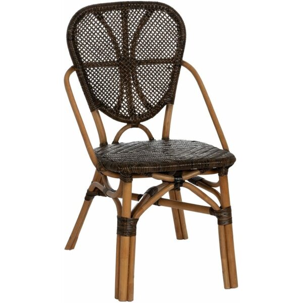Silla Natural-Negro Madera 50 X 57 X 91 Cm