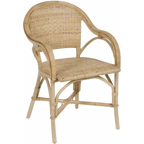 Silla Natural Ratán Salón 55 X 60 X 84 Cm