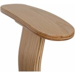 Silla Ruedas Gris-Natural Tejido-Madera 60 X 60 X 89 Cm