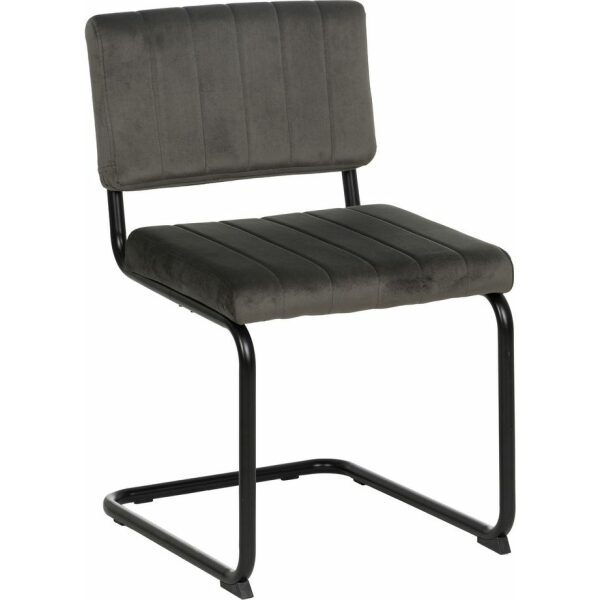 Silla Taupe Tejido-Metal Contract 48 X 56 X 82 Cm