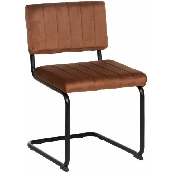 Silla Terracota Tejido-Metal Contract 48 X 56 X 82 Cm