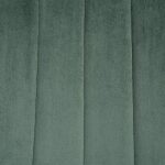 Silla Verde Oscuro Terciopelo Salón 45 X 51 X 88,50 Cm