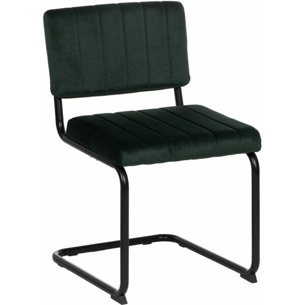 Silla Verde Tejido-Metal Contract 48 X 56 X 82 Cm
