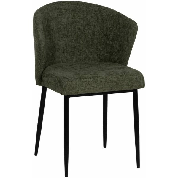 Silla Verde Tejido-Metal Contract 59 X 55 X 80 Cm