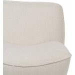 Sillón Blanco Mdf-Tejido 71 X 81 X 66 Cm