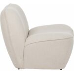 Sillón Blanco Mdf-Tejido 71 X 81 X 66 Cm