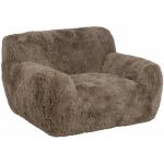 Sillón Taupe Tejido 124 X 107 X 79,50 Cm