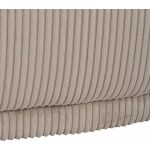 Sofá 3 Plazas Beige Tejido Salón 197 X 96 X 75 Cm