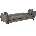 Sofá-Cama Gris Tejido-Metal Salón 214 X 106 X 84 Cm