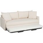 Sofá-Cama Nido Crema Tejido Salón 200 X 94 X 86 Cm