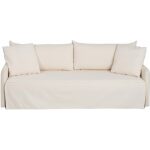 Sofá-Cama Nido Crema Tejido Salón 200 X 94 X 86 Cm