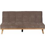 Sofá-Cama Taupe Metal-Madera Salón 178 X 94 X 86 Cm