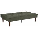 Sofá-Cama Verde Metal-Madera Salón 181 X 88 X 85,50 Cm