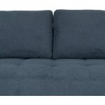 Sofá Chaise Longue Derecha Azul 266 X 222 X 80 Cm