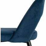 Taburete Azul Tejido-Metal 43 X 47 X 105 Cm